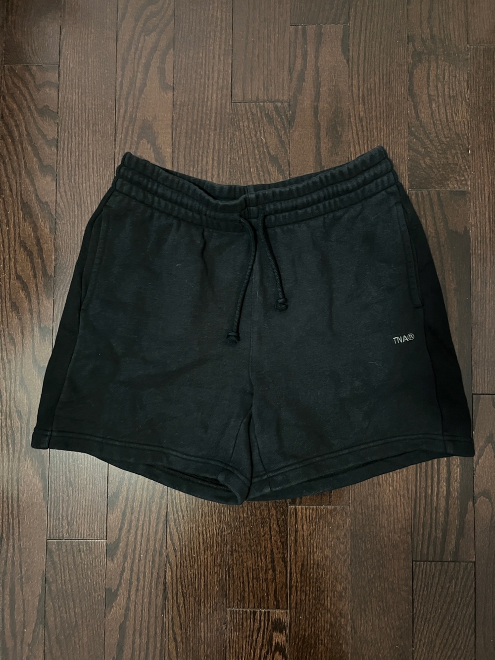 TNA Cozy Sweatfleece Boyfriend Fit 5” Short - Black